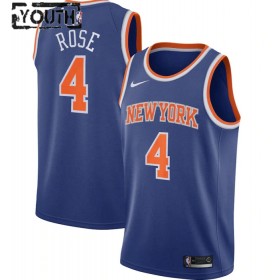 Dres New York Knicks Derrick Rose 4 Nike 2022-23 Icon Edition Swingman - Dječji